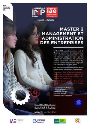 Management et Administration des Entreprises (MAE)