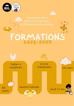 Catalogue des formations 2025-26 du CLJBxl