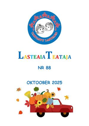Lasteaia Teataja Oktoober 2025