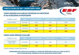 Valloire ESF - 2025 2026