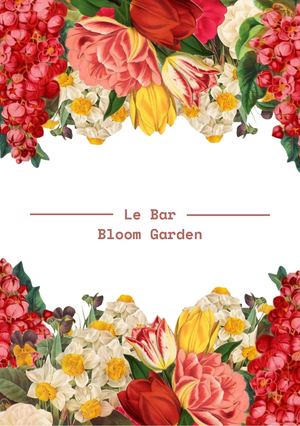 Carte Des Boissons Bar FR