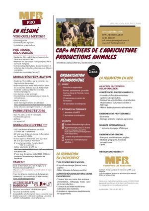 Mfr Pro V5 Capa Agri Prod Anim