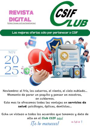 Revista Digital Csif Club - Noviembre 2025