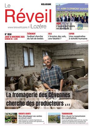 Le Réveil Lozère du 13 novembre 2025