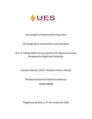 Funcionamiento de Aplicaciones para Presentación Digital de Contenido