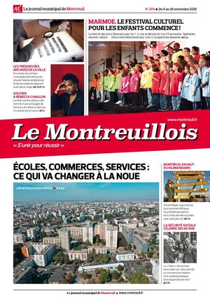 Le Montreuillois n°209 - du 6 au 19 novembre 2025