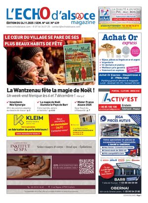 S4825 - L'Echo d'Alsace - N°639