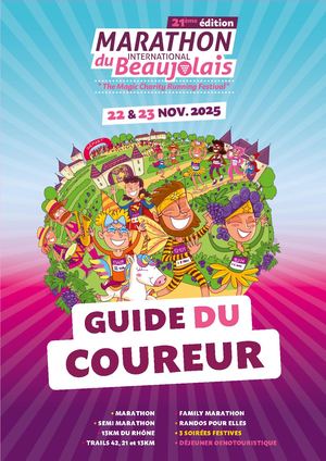 Guide Du Coureur 2025 - Marathon International du Beaujolais