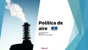 Política Del aire ES- Roberlo 2023