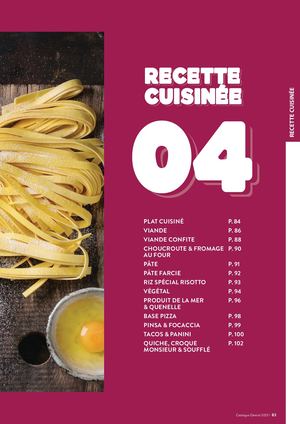 04 - Recette Cuisinée