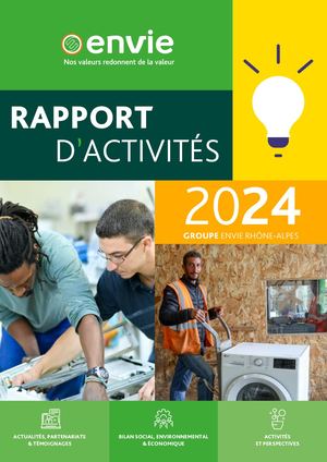 Rapport d'Activité - 2024 Envie Rhône Alpes