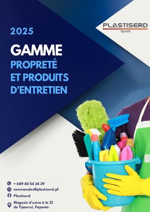 Catalogue 2025 - Gamme Propreté et Produits d'entretien