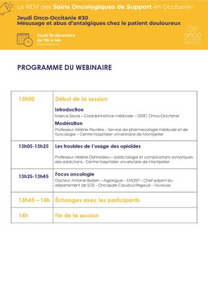 Programme Jo2 #30 Mesusage Et Abus Antalgiques
