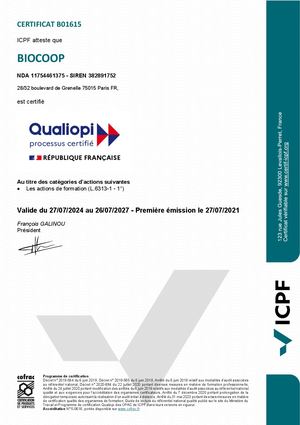 Certification Qualiopi