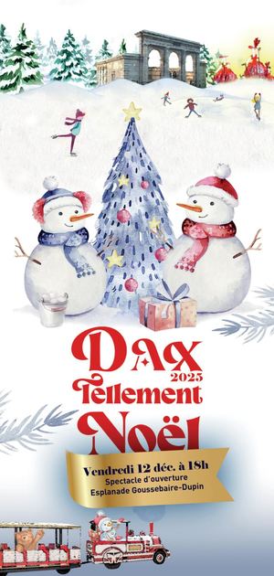 Dax tellement Noël 2025