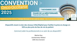 Convention 2025 : Dispositifs visant à créer des réseaux Ville/Hôpital pour faciliter la prise en charge en SOS au plus près du lieu de vie du patient - Marine GUY