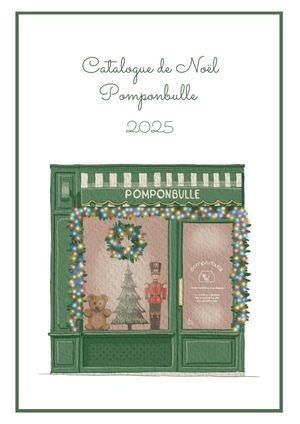Pomponbulle Catalogue De Noël 2025