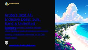 Arubas Best All Inclusive Deals Sun Sand And Unlimited Luxury