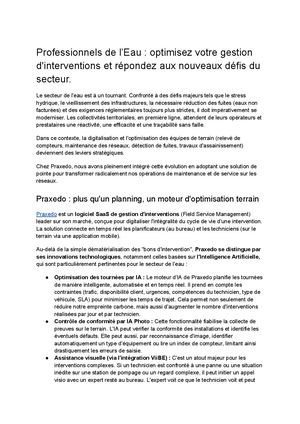 Calaméo - Article Praxedo