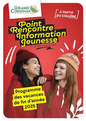 Programme des vacances de fin d'année 2025