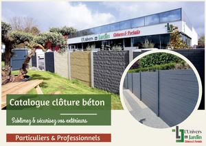 Catalogue Clôtures Béton 2025