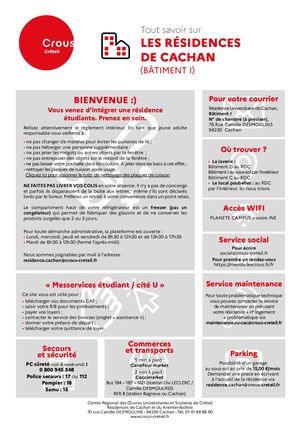TOUT SAVOIR SUR les résidences de Cachan - Bâtiment I