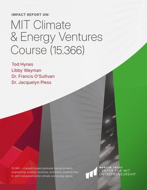 MIT Climate & Energy Ventures Impact Report