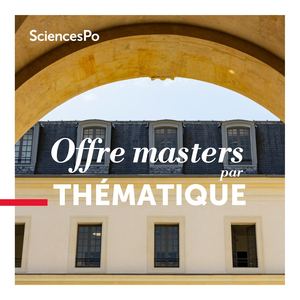 Offre de masters par approche thématique