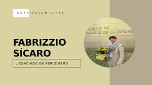 CV Fabrizzio Mateo Sicaro Mazzella