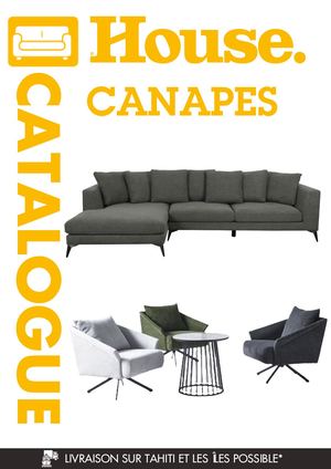 CATALOGUE CANAPES
