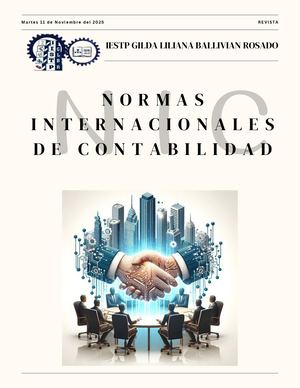 Normas Internacionales De Contabilidad Nic Revista