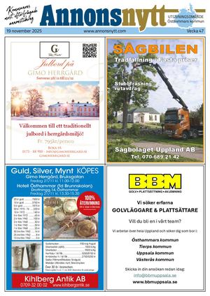 Annonsnytt V47 2025