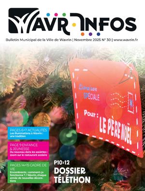 Wavr'infos Novembre 2025