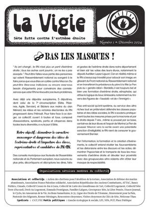 La Vigie #1 - Décembre 2024