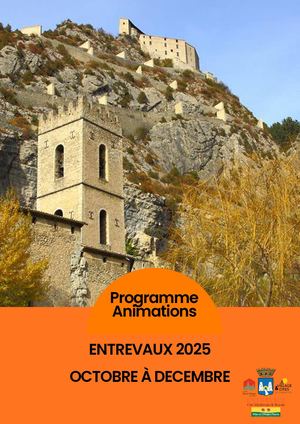 Programme Animations octobre à décembre
