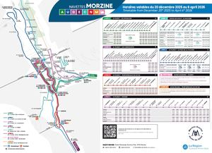 Horaire navette locale hiver 2021-2022