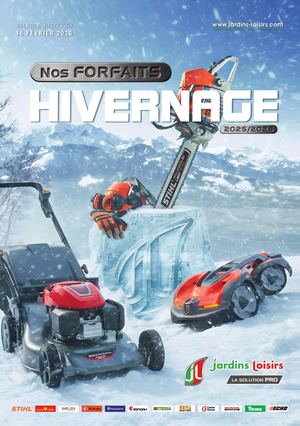 Forfaits hivernage JARDINS LOISIRS Ile de France