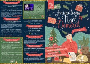 Dépliant Animations Noël 2025