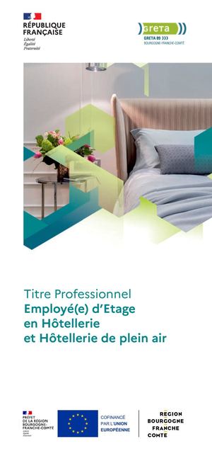 TP Employé d'Etage (EEHH) 2026
