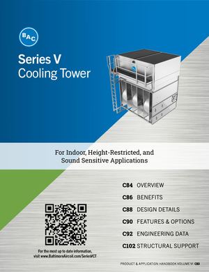 BAC's Series V Cooling Tower Product Catalog