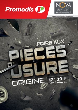 NOVA FOIRE PIECES USURE PROMODIS 2025