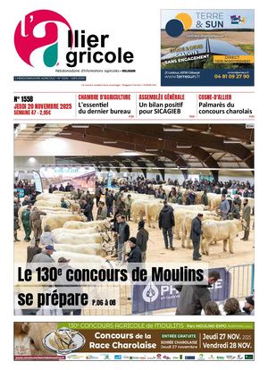 N°1558 L'ALLIER AGRICOLE