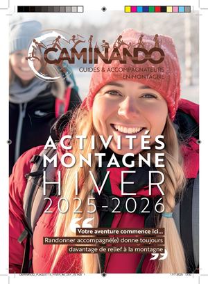 Caminando Plaquette Hiver A5 Print