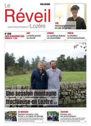 Le Réveil Lozère du jeudi 20 novembre 2025