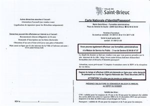 Brochure CNI passeport  Juin 2022