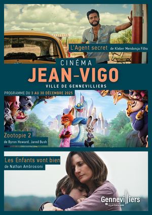 Programme du cinéma Jean-Vigo - décembre 2025