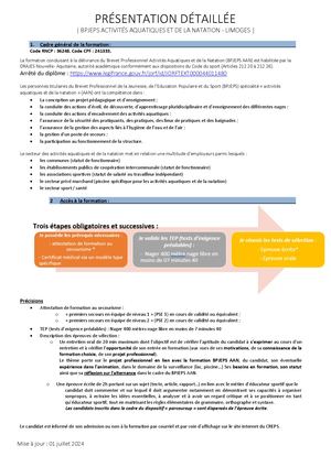 Fiche Détaillée Bp Aan Limoges mise à jour 2025