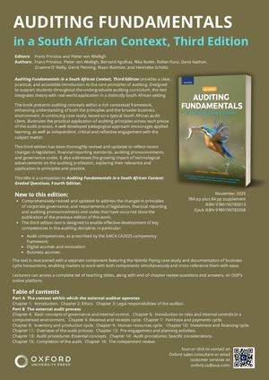 Auditing Fundamentals 3e_frontlist