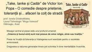 „Take, Ianke șI Cadâr”