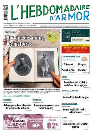 L'Hebdomadaire d'Armor n°3723 du samedi 22 novembre 2025